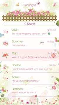 GO SMS PRO SMALL FRESH THEME screenshot 2