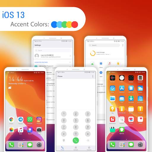 iOS 13 Free EMUI 10/9.X Theme screenshot 1