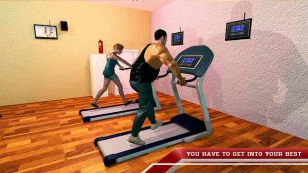 Virtual Gym Fit The Fat Fitness Game screenshot 2