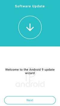 Update To Android 9 screenshot 2