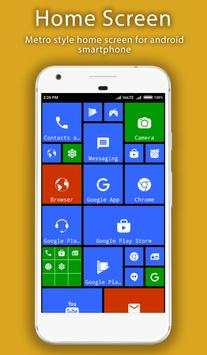 8.1 Metro Look Launcher - Lite - Theme, stylish screenshot 2
