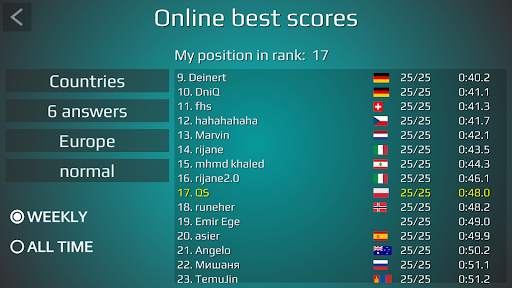 World Map Quiz screenshot 8