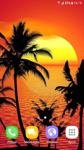 Tropical Live Wallpaper screenshot 1