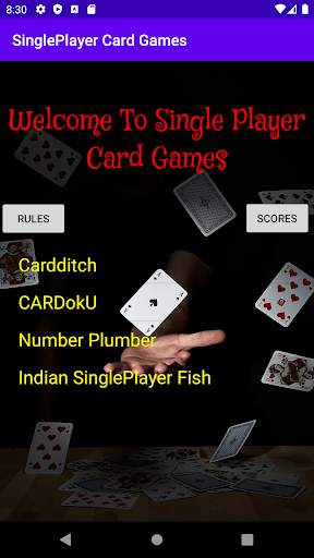 Single Player Card Games screenshot 1