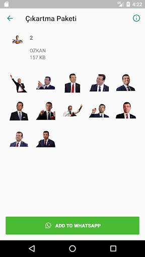 Ekrem İmamoğlu Çıkartmaları🦸‍♂️(WAStickerApps) screenshot 4