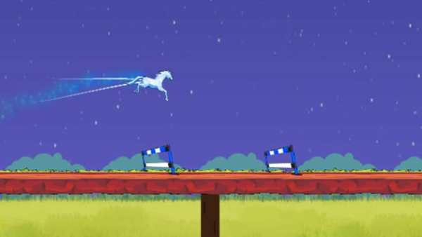 Rainbow Dash Horse Runner - Jump, Running unicorn screenshot 1