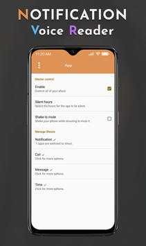 App Voice Notification Reader screenshot 2