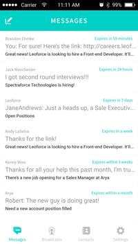 BUNI Messaging screenshot 1