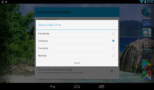 Easy Call Confirmation screenshot 4