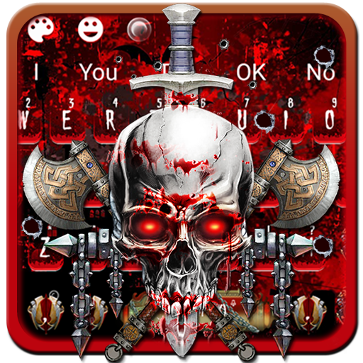 Red Skull Keyboard icon