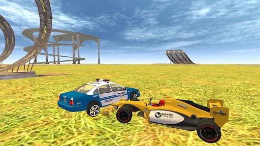 Đua xe công thức - Trò chơi đuổi theo cảnh sát screenshot 8
