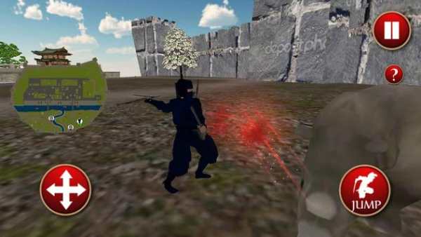 Ninja Warrior 3D screenshot 2