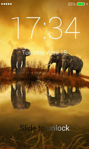 Elephants Lock Screen screenshot 3