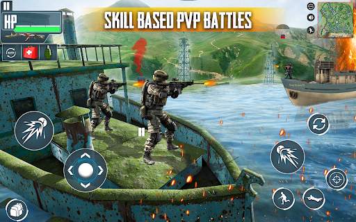 Real Commando CS Game: Offline Action 3D 2021 screenshot 2
