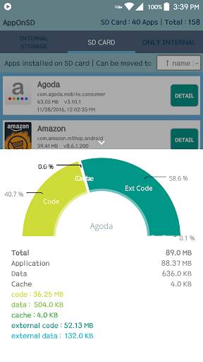 AppOnSD (move app to SD card) screenshot 3