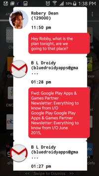 Notification: Gmail Popup Lite screenshot 4