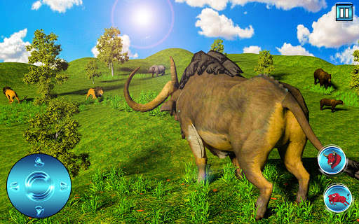 wild angry bull attack simulator स्क्रीनशॉट 1