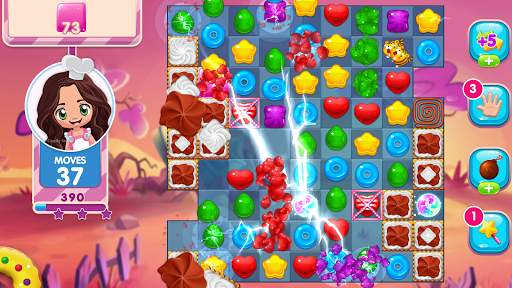 Sweet Sugar Candy Match3 Crit screenshot 13
