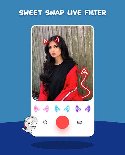 Filter for Selfie : Sweet Snap Live Filter screenshot 5