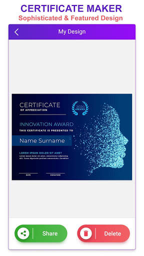 Professional Certificate Maker screenshot 8