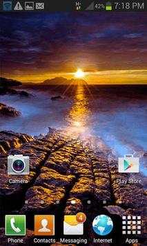 Rock Shore Live Wallpaper screenshot 2