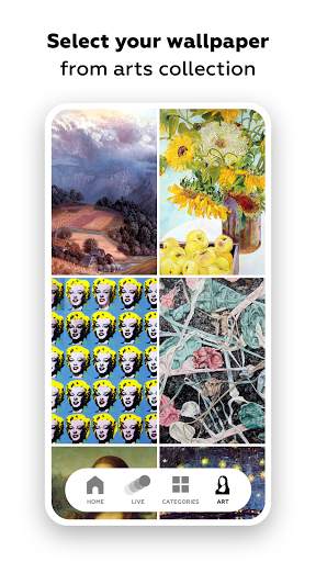 Live Wallpapers. Ornamental screenshot 8