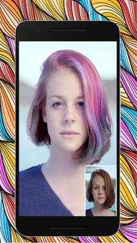 Hair Color Changer - Styles Salon & Recolor screenshot 3