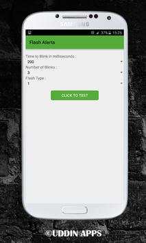 Flash Alert on Call And Sms screenshot 4