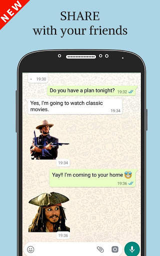 Movie Stickers For WhatsApp 🎦 New WAStickerApps screenshot 4