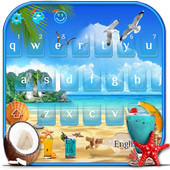 Summer Beach Keyboard Theme icon