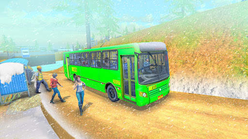 Offroad Bus Simulator Bus Game screenshot 1