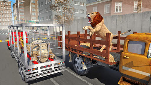 Animal Transport Game Real Truck Driving Simulator screenshot 4