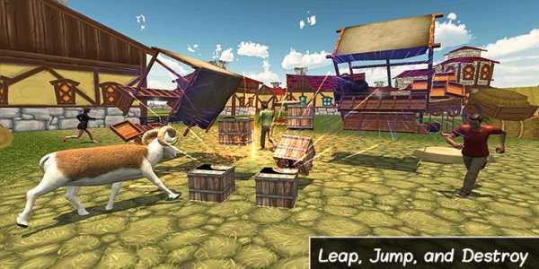 Angry Goat Attack Simulator скриншот 1