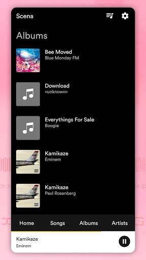 Scena - Music Player screenshot 3