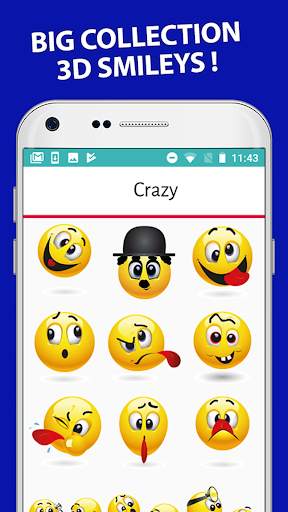 Text Smileys - Stickers For Whatsapp & Messenger screenshot 5