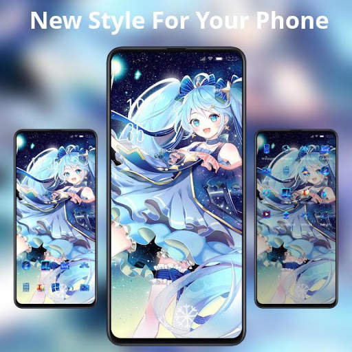 Beautiful Magical Princess theme Anime Girl screenshot 2
