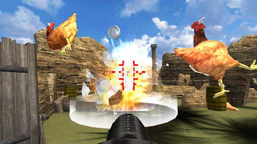 Cluck Shot: Chicken Gun Game screenshot 4
