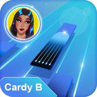 Cardi B Piano Tiles 2020 logo