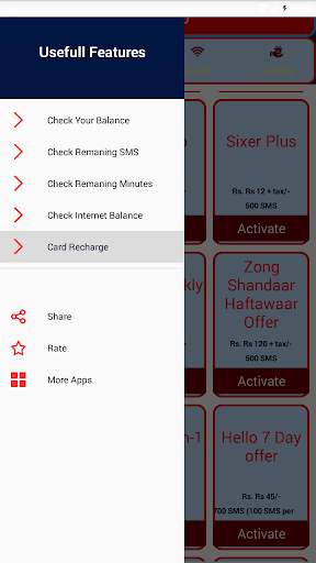 All Zong Packages 2020 | ZONG Packages Bundle screenshot 4