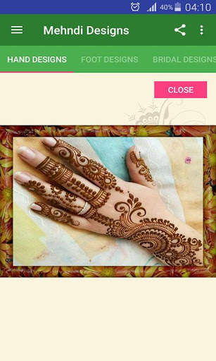 Mehndi Design 4 تصوير الشاشة