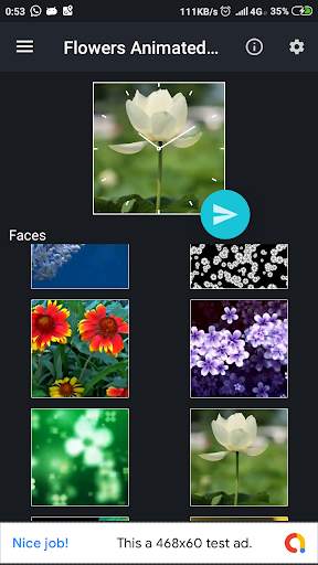 Flowers Animated Watch Faces screenshot 2