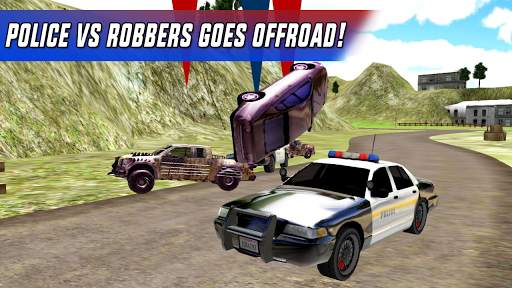 Police Car Chase Offroad screenshot 1