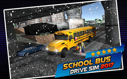 School Bus Drive Sim 2017 screenshot 11