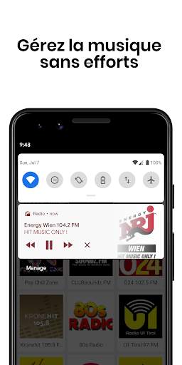 Radio and Music - FM Gratuites en Direct Player screenshot 3
