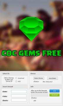 FREE COC GEMS screenshot 3