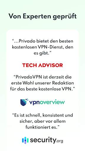 PrivadoVPN: Sicherer VPN-Proxy screenshot 8