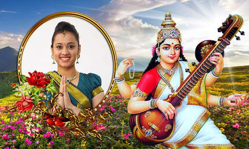 Goddess Saraswati Photo Frames HD screenshot 6
