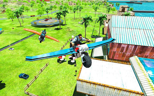 Flying Motorbike 3D Simulator screenshot 6