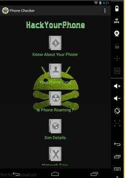 Phone Checker 1 تصوير الشاشة
