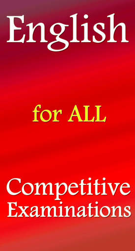 English for competitive exams,English Grammar test screenshot 1
